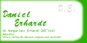 daniel erhardt business card